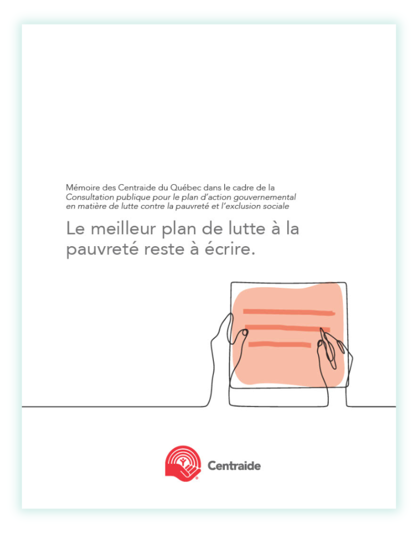 Mémoire Des Centraide - Le meilleur plan de lutte à la pauvreté reste à écrire
