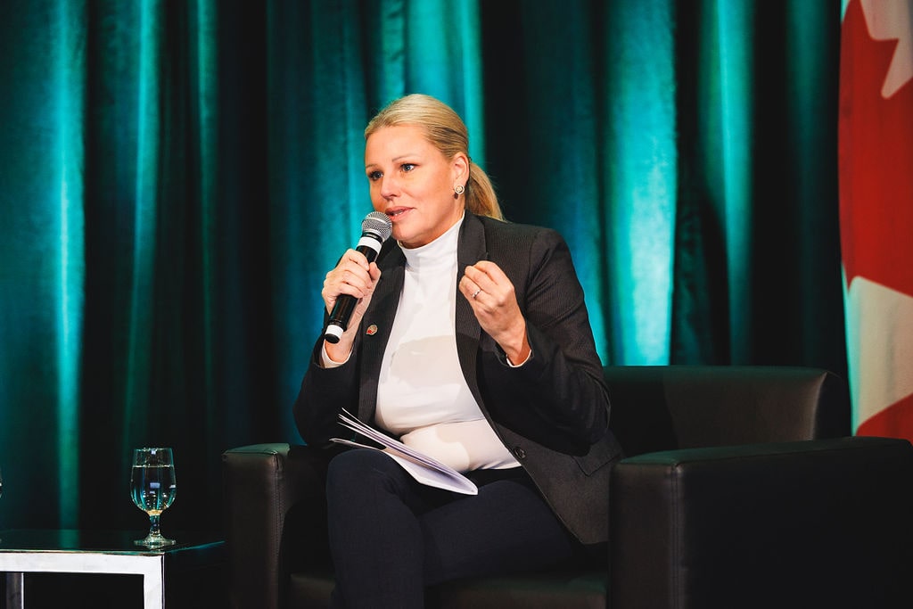 Isabelle Genest au Sommet de l'itinérance